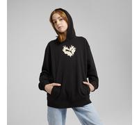 PUMA Flaming Love Hoodie TR G, Sweats à Capuche Fille, PUMA Black, 164