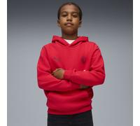 PUMA Hoodie FtblEssentials AC Milan Enfant et Adolescent, Vêtements, Rouge/Noir, 13-14Y 13-14Y