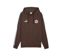 PUMA Hoodie KING FC St. Pauli Homme, Accessoires, Marron, XS XS
