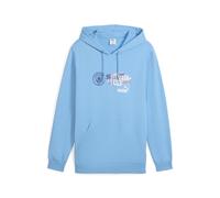 PUMA Hoodie Manchester City ftblNRGY Homme, Sport, Light Bleu, XXL XXL