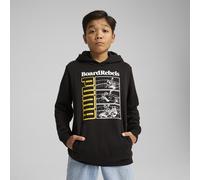 PUMA Hoodie Mid 90s Homme, Vêtements, Noir, 7-8Y 7-8Y