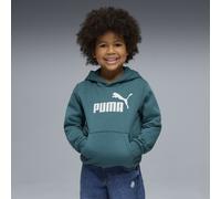 PUMA Hoodie molletonné à logo N° 1 ESS Enfant, Vêtements, Vert, 4-5Y 4-5Y