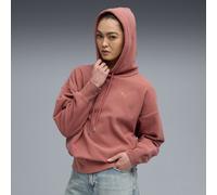 PUMA Hoodie oversize d’hiver HER Femme, Vêtements, Rouge, L L