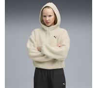PUMA Hoodie oversize en polaire Wardrobe Essentials Femme, Vêtements, Blanc, XL XL