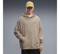 PUMA Hoodie oversize Essentials Homme, Accessoires, Beige, XS XS