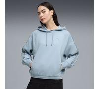 PUMA Hoodie oversize HER Femme, Vêtements, Bleu, XL XL