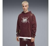 PUMA Hoodie Points In The Paint Homme, Vêtements, Ruby Shimmer, S S
