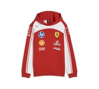 PUMA Hoodie Replica Scuderia Ferrari HP Enfant et Adolescent, Accessoires, Rouge, 7-8Y 7-8Y