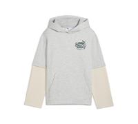 PUMA Hoodie superposé MID90s Enfant et Adolescent, Accessoires, Gris, 7-8Y 7-8Y