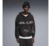 PUMA Hoodie zippé à imprimés Unisexe, Accessoires, Noir, M M