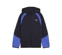 PUMA Hoodie zippé Evostripe Enfant et Adolescent, Accessoires, Bleu, 9-10Y 9-10Y