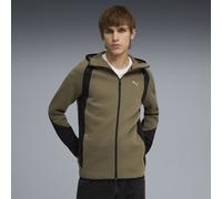 PUMA Hoodie zippé EVOSTRIPE Homme, Vêtements, Vert, XXL XXL