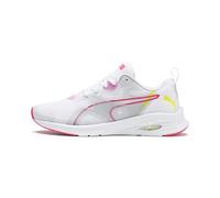 Puma Hybrid Fuego WNS, Running Femme, Blanc (Puma White-Pink Alert-Yellow Alert 02), 37.5 EU