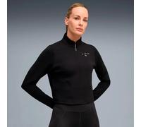 Puma T-shirt x HYROX Cloudspun Half Zip manches longues femme noir pur L
