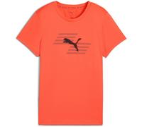 Puma Hyrox Short-Sleeve Performance Gym Top Rouge Lumineux 12 (M) Female