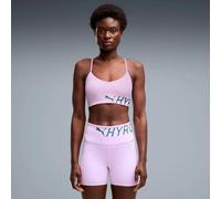 PUMA Soutien-gorge de sport 'Puma x Hyrox Pwrmode' vert foncé / lavande, Taille S