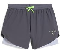 Puma Hyrox Ultraweave Performance Gym Shorts Galactic Grey 12 (M) Female