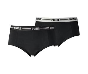 Puma Iconic Mini Short 2P, Femme, Noir (Black 200), X-Large (Lot de 2)
