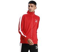 PUMA Iconic T7 Track Jacket (Available in Big and Tall Sizes) Veste de survêtement emblématique, Rouge High Risk, M Homme
