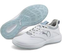 Puma Ignite Malibu Wmns Spikeless Golf Shoes Womens Wht/Silver/G 6.5 (40) Female