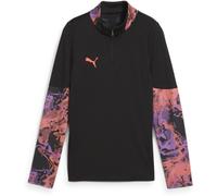 Puma Individualcup Quarter Zip-Top Juniors Puma Noir 7-8 (S) Male