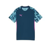 PUMA Individualfinal Jersey Jr Maillot de Football, Ocean Tropical Bright Aqua, 164 Mixte