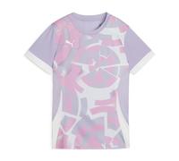 PUMA Individualgoal Graphic Jersey Femme Chemise Mixte, Violet Vif, S