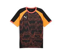 PUMA Maillot de football à motif individualLIGA Homme, Sport, Noir/Glowing Rouge, S S