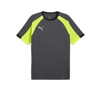 Puma IndividualLIGA Jersey, T-Shirts Homme, Galactic Gray-Yellow Alert,