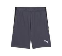 PUMA IndividualLIGA Training Shorts 2 (Open Pockets), Short tricoté Homme, Galactic Gray-Yellow Alert,