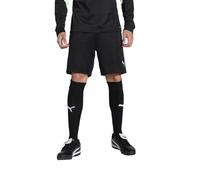 PUMA IndividualLIGA Training Shorts 2 (Open Pockets), Short tricoté pour des Hommes, PUMA Black-Fizzy Apple, 659519 S