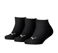 PUMA Invisible 3P, Chaussettes de Sport Garçon, Noir (Black 200), 31/34 (Taille fabricant:031) (Lot de 3)