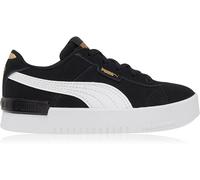 Puma Jada Suede Child Girls Trainers Noir/Blanc C13 (32) Female