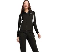 Puma Jogging femme en coton avec capuche, Couleur:Noir, Taille:S