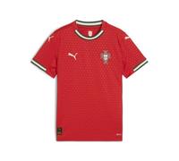 Puma Jr 779193 Veste de football pour enfant Séchage rapide Maillot FPF domicile Réplique