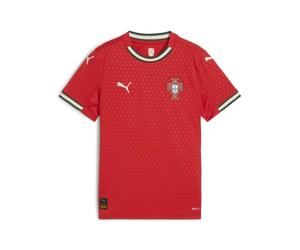 Puma Jr 779193 Veste de football pour enfant Séchage rapide Maillot FPF domicile Réplique