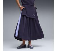 PUMA Jupe plissée Midi T7 Femme, Vêtements, Violet, XS XS