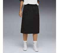PUMA Jupe tissée confort à taille haute HER Femme, Vêtements, Noir, S S