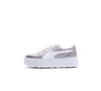 PUMA Karmen Glitz Jr Baskets pour Fille, Gris, Violet, Gris, Violet., 36 EU
