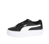 Puma Karmen Glitz Jr Chaussures de Tennis Unisexes pour Enfant, Noir, 36 EU
