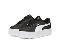PUMA Karmen Glitz Jr Chaussures de Tennis Unisexes pour Enfant, Noir, 37 EU