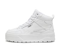 PUMA Femme Karmen II Idol Mid Sneaker, White White Silver, 40 EU