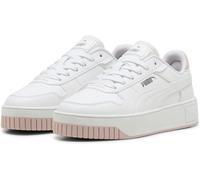 Puma Kids' Carina Street Court Trainers Blanc/Mauve 5 (38) Unisex