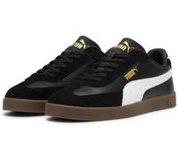 Puma Kids' Club Era Canvas Low Trainers Noir/Blanc/Or 5 (38) Male