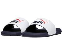 Puma Kids' Cool Cat Pool Sliders Blanc/Marine 3 (35.5) Unisex