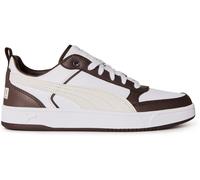 Puma Kids' Dribble Court Trainers Choc Brn/Blc 5 (38) Unisex