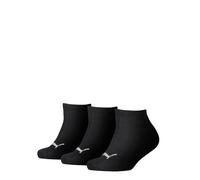 Puma Kids' Invisible Socks 3 Pack, Vêtements, Noir, 35-38