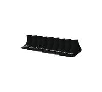 PUMA KIDS Lot de 9 paires de chaussettes trois-quarts pour fille et garçon Taille 27-38, 200 - Noir., 27-30