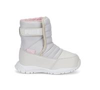 PUMA Kids Nieve Winter Boots Snow, Nimbus Cloud White, 4 US Unisex Toddler