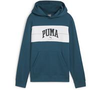 Sweatshirt à capuche Puma Squad bleu blanc junior - 152